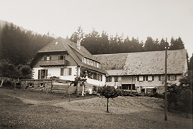 Der Ailwaldhof im Jahr 1952